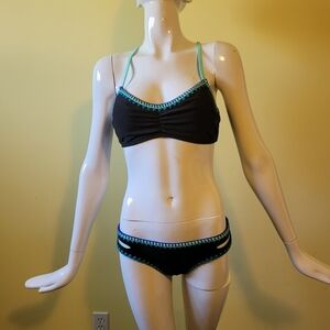 Jessica Simpson Blanket Stitch Bikini, Fair Used Condition, See Measurements